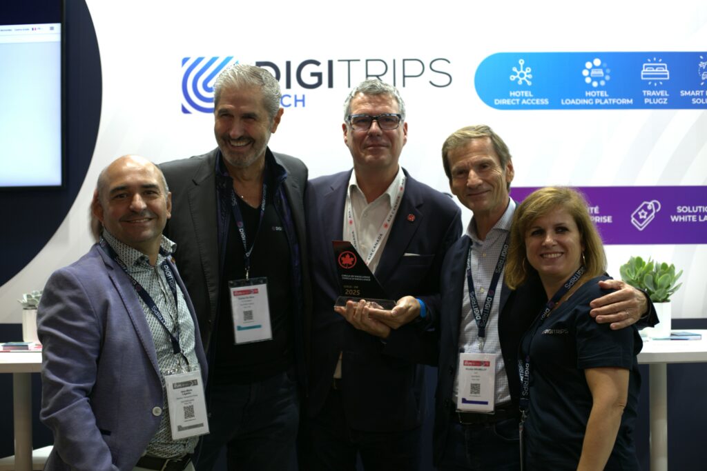 Air Canada Circle of Excellence Gold distinction for DIGITRIPS