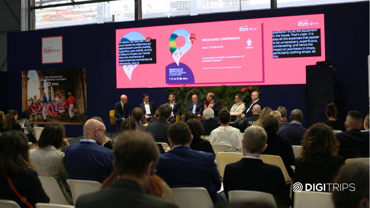 IFTM 2025 round table DIGITRIPS CEO Emilie Dumont
