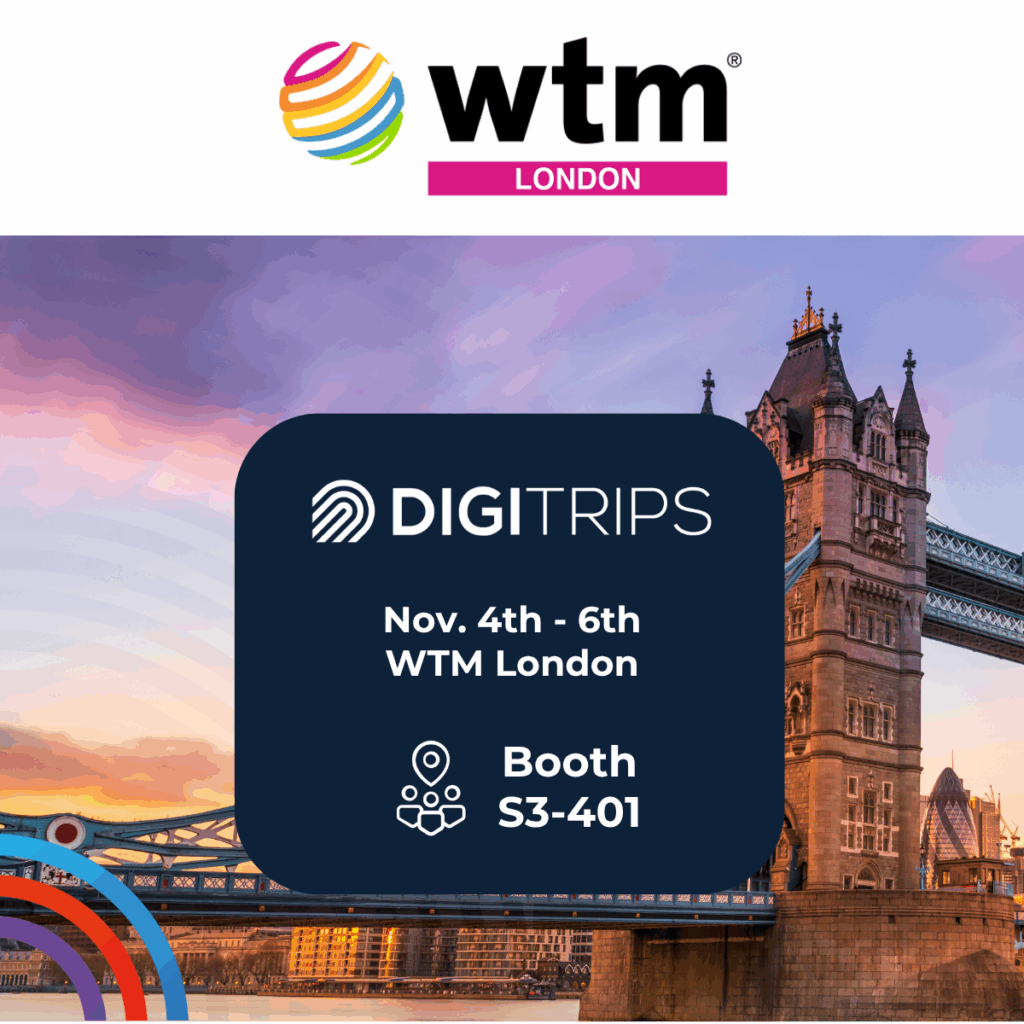 DIGITRIPS at tavel tech tradeshow WTM London 2025