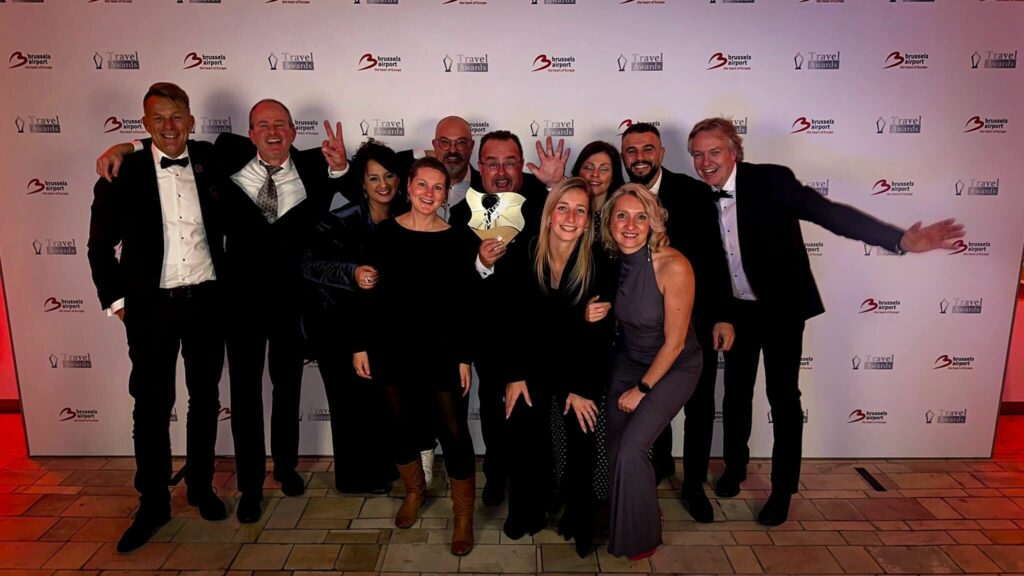 The DIGITRIPS Belgium team at the Travel Awards 2025