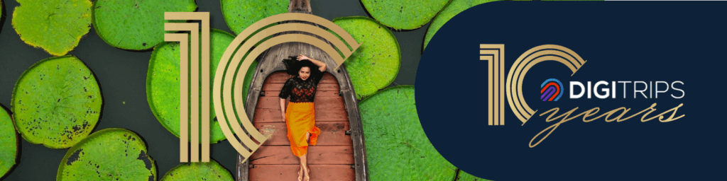 DIGITRIPS anniversaire campagne dix ans 2025 - the easy way to sell travel