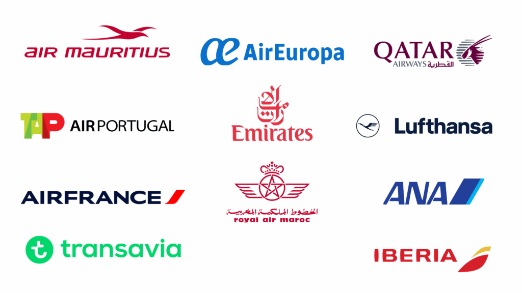 DIGITRIPS Pro partnering airlines and DMOs : qatar airways, lufthansa, emirates, airfrance, ana, iberia, transavia, royal air maroc, calgary, hong kong tourism board, dubai, abu dhabi, canada, amazing thailand, maroc